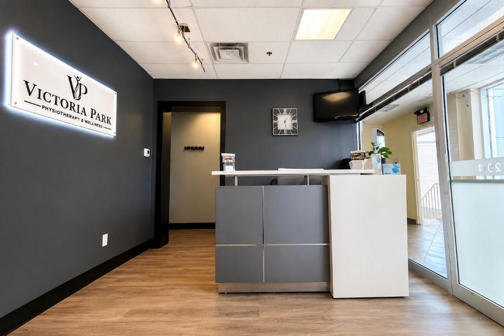 Victoria Park Physiotherapy reception area
